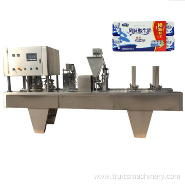 yogurt plastic cup packaging machine